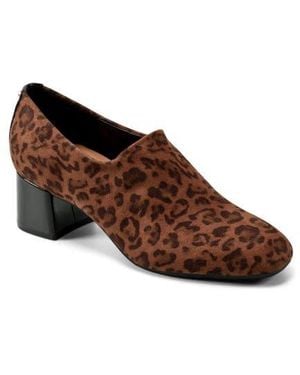 Easy Spirit Denisa Block Heel Pump - Brown