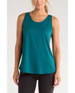 Zella Liana Restore Soft Lite Tank - Blue