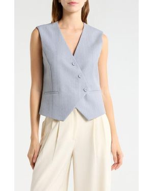 Twp Tyler Wool Vest - Blue