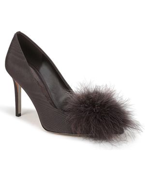 Sam Edelman Hazel Feather Embellished Pump - Gray