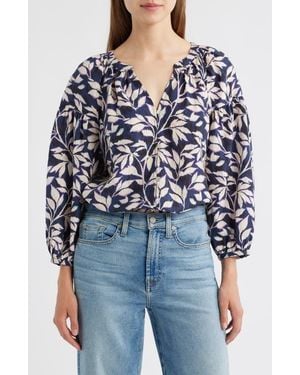 Rails Vasia Print Top - Blue