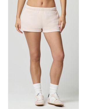 Florence By Mills Cozy Crush Sweat Shorts - White