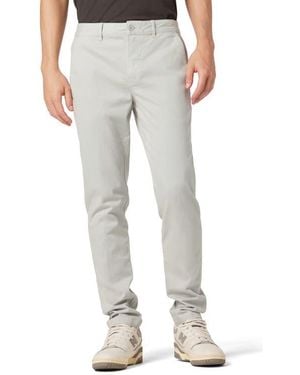 Hudson Jeans Slim Straight Leg Chinos - Gray