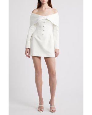 Odd Muse The Ultimate Muse Bow Minidress - White
