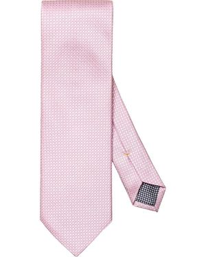Eton Semisolid Silk Tie - Pink