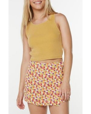 Roxy City Lights Cutout Tank - Orange