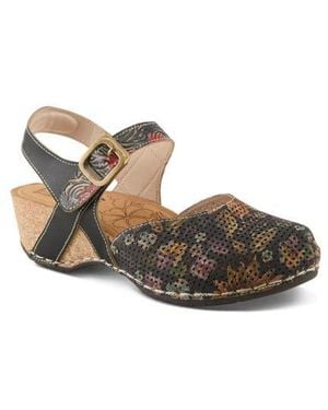 Spring Step Koraline Ankle Strap Clog - Multicolor