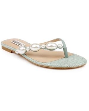 Badgley Mischka Dyana Flip Flop - White