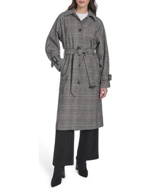 Levi's Belted Longline Coat - Gray