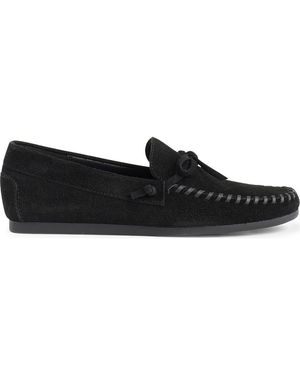 Madewell The Meadow Whipstitched Driver - Black