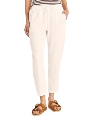 Splendid Angie Straight Leg Pants - Natural