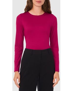 Halogen® Compression Long Sleeve Top - Red