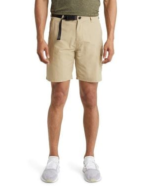 Zella Nylon Trail Shorts - Natural