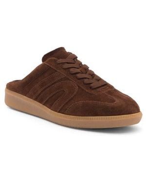 Jeffrey Campbell Up Front Sneaker Mule - Brown