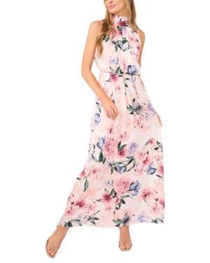 Ted Baker Alina Bow Tie Sleeveless Maxi Dress - Pink