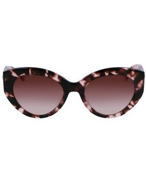 Longchamp Roseau 54Mm Gradient Cat Eye Sunglasses - Brown