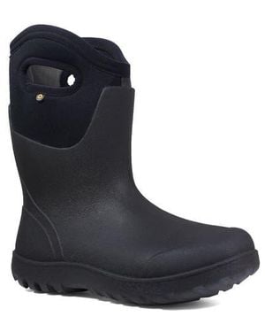 Bogs Neo Classic Mid Waterproof Rain Boot - Black