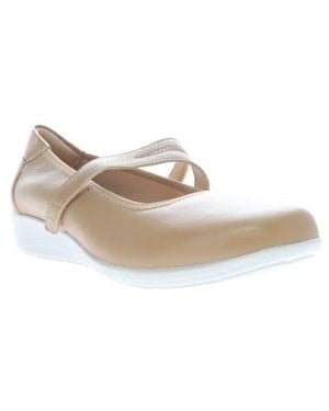 Propet Yara Mary Jane Flat - White
