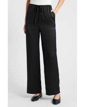 Rails Damani Wide Leg Drawstring Pants - Black