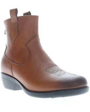Propet Maisie Western Boot - Brown