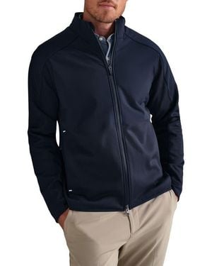 Rhone True North Water Repellent Jacket - Blue