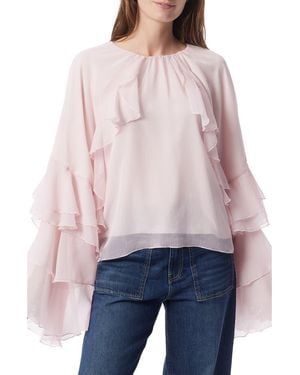 DO by Dee Ocleppo Jovanna Ruffle Top - Red