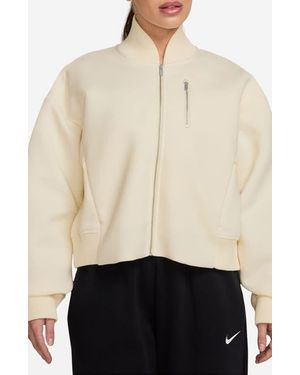 Nike Sportswear Destroyer Bomber Jacket - Natural