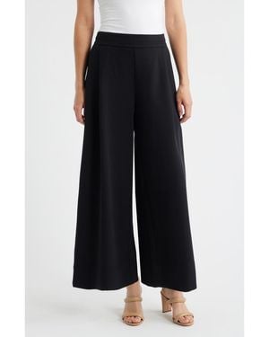 Wit & Wisdom Ultra Skyrise Wide Leg Pants - Black