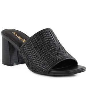 Seychelles Adapt 3 Block Heel Sandal - Black