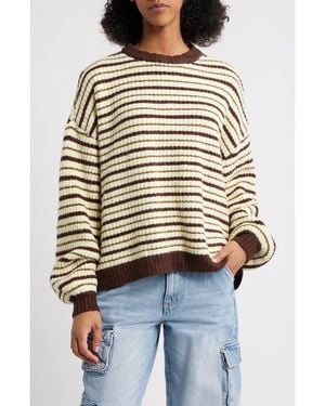 PacSun Alexia Oversize Rib Sweater - Multicolor