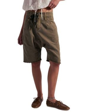 Free People Sage Tie Waist Shorts - Multicolor