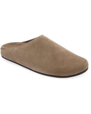 Jeffrey Campbell Content Suede Clog - Brown
