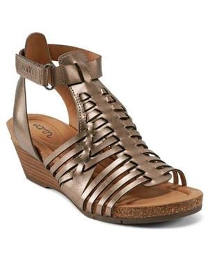 Earth Hattie 3 Wedge Sandal - Brown