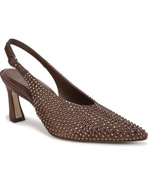 27 EDIT Naturalizer Elaine Slingback Pointed Toe Pump - Brown