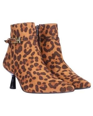 Saint G. Pera Pointed Toe Bootie - Brown