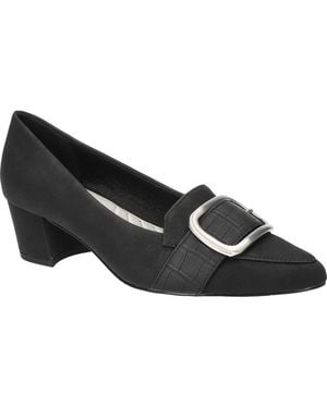 Easy Street Amber Pointed Toe Pump - Black