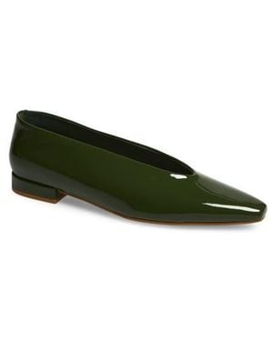 Jeffrey Campbell Hinted Pointed Toe Flat - Green