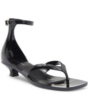 Jeffrey Campbell Gummy Ankle Strap Sandal - White