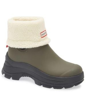 HUNTER Esme Lug Sole Waterproof Snow Bootie - Multicolor