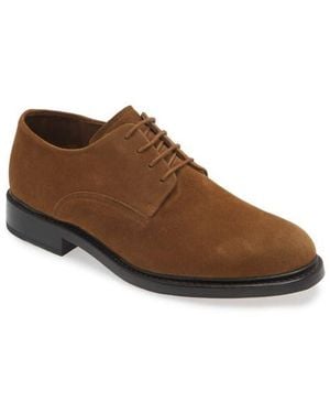 Vince Davies Plain Toe Derby - Brown