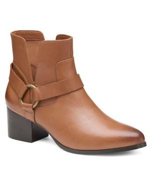 Johnston & Murphy Trista Harness Bootie - Brown