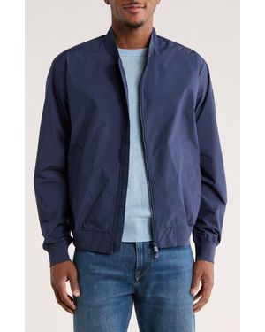 Save The Duck Lorenzo Water Resistant Bomber Jacket - Blue
