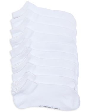 Vince Camuto 10-Pack Missy Basic Solid Socks - White