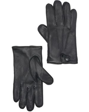 UGG Snap Smart Gloves - Black