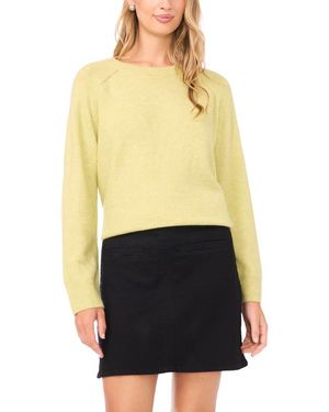 Vince Camuto Raglan Sleeve Sweater - Yellow
