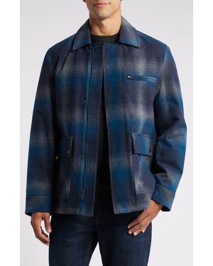 Pendleton Eugene Plaid Jacket - Blue