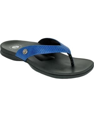 Revitalign Chameleon Orthotic Flip Flop - Blue