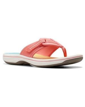Clarks Brinkley Jazz Flip Flop - Pink