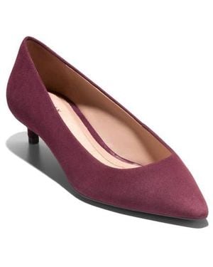 Cole Haan The Go-To Jocelyn Pointed Toe Pump - Purple