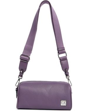 Calvin Klein Rue Crossbody Bag - Purple